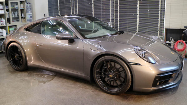 ポルシェ９１１カレラＧＴＳのプロテクションフィルム