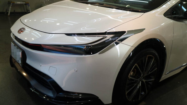 プリウスのコーティング