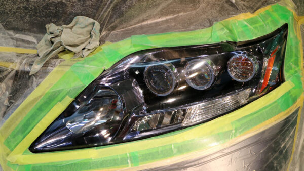 ＲＸ４５０ｈのヘッドライトプロテクション