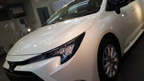 カローラツーリングのコーティング