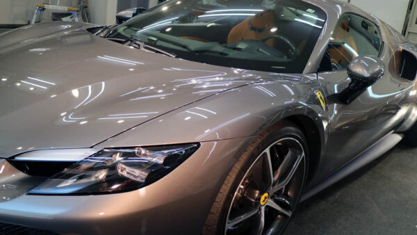 フェラーリ２９６ＧＴＳのプロテクションフィルム